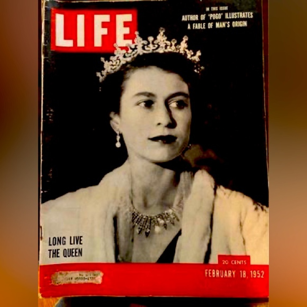 Coronation issue of Queen Elizabeth II February 18 1952 Life Magazine